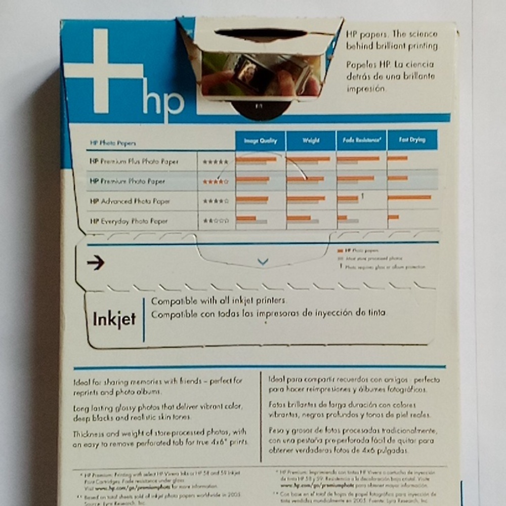 HP Premium Photo Paper - Picture 2 of 2